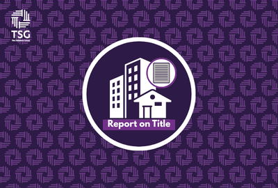 CMS Commercial Property Reports on Title and Reliance